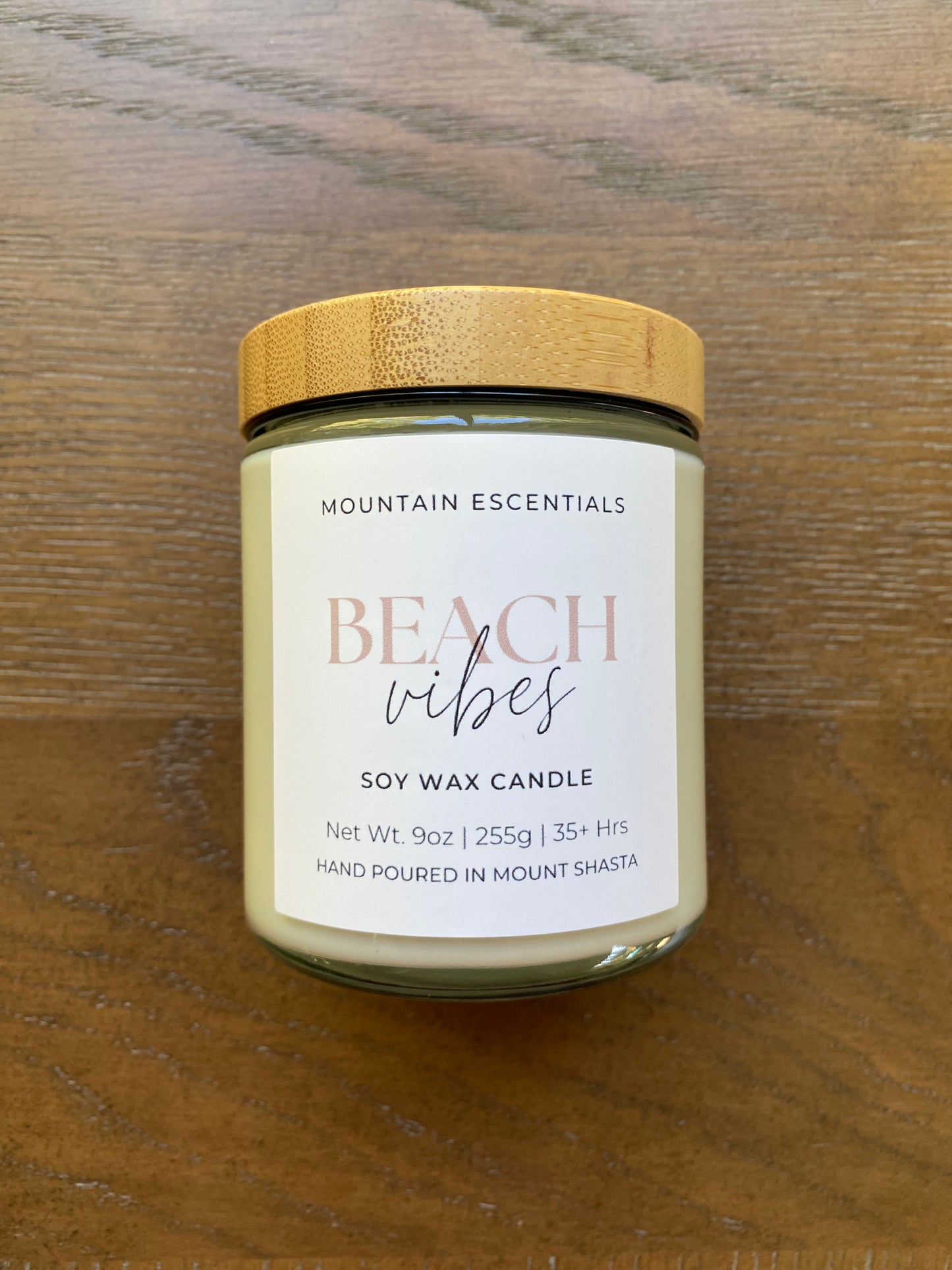 Beach Vibes 9 oz soy wax candle